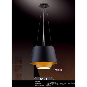 Hot Sales Fabric Lamp Shade Modern E27 Pendant Lamps (P6404-1)